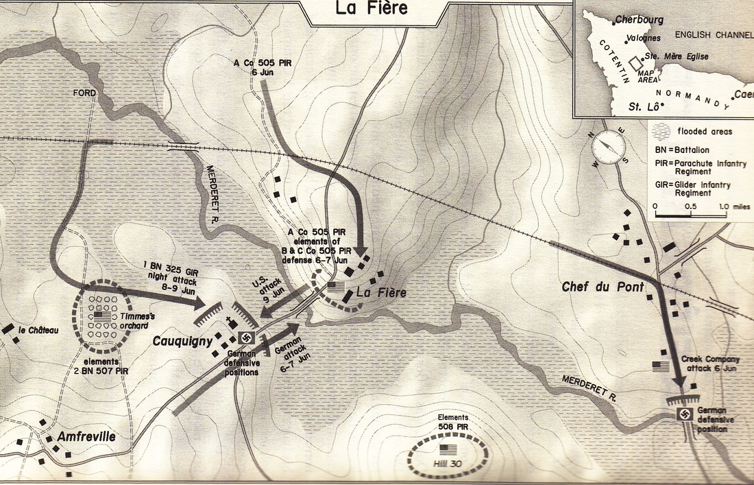 carte des emplacementd des combat